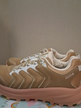 nortiv8 Women's Tan Pink Trail Sneakers